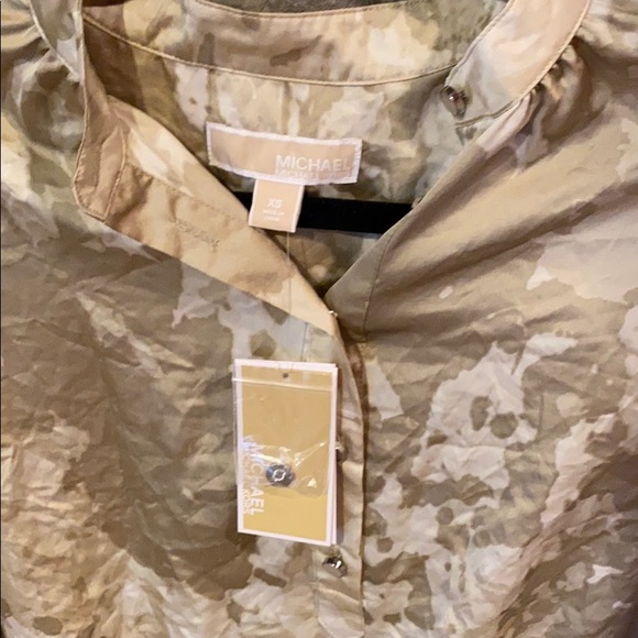 MICHAEL KORS NWT blouse size XS - Picture 2 of 11